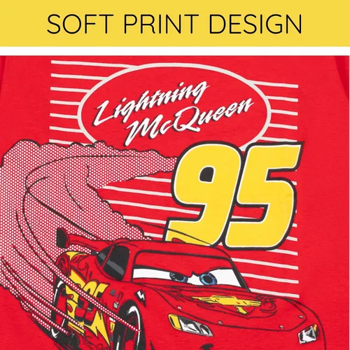 Miniatura 42 de Disney Toy Story Cars - Paquete de 2 camisetas de manga larga para cosplay de Mickey Mouse para niños pequeños