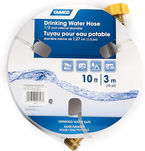 Miniatura 6 de Milescraft 1314 DrillPump750 - Accesorio de bomba de agua autocebante y manguera de agua potable Camco TastePURE de 10 pies, sin plomo ni BPA