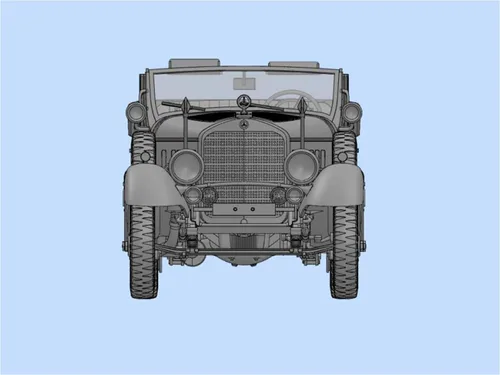 Miniatura 9 de ICM Modelos G4 1939 Producción Coche alemán con kit de construcción de pasajeros