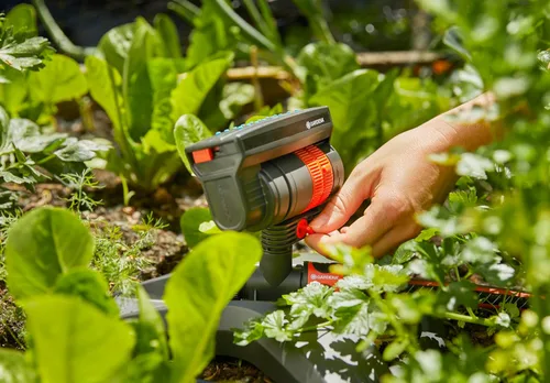 Miniatura 6 de Gardena AquaZoom - Rociador oscilante rectangular compacto para áreas de riego de 9 a 2,325.0 ft², rango de 3 a 59.1 ft, extensión de 3 a 39.4 ft