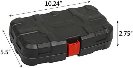 Miniatura 5 de FixtureDisplays® Kit de herramientas de reparación del hogar de 9 piezas, multifuncional y universal, juego de destornilladores 9 en 1, kit