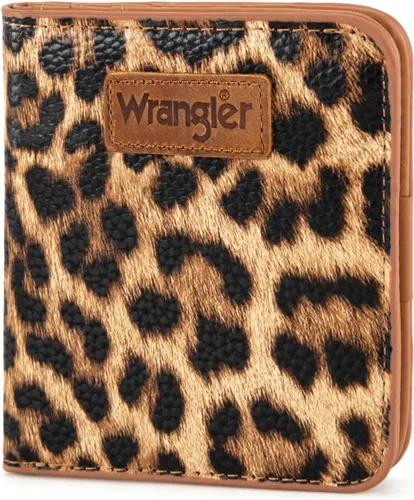 Miniatura 9 de Montana West X Wrangler - Cartera delgada delgada para mujer, organizador de dinero, mini cartera de bolsillo delgada con forro RFID y un monedero