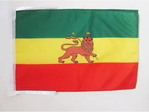 Miniatura 28 de Bandera de México AZ FLAG, 45.7 x 30.5 cm, con cordones - Pequeñas banderas mexicanas de 30 x 45 cm - Bandera de 45.7 x 30.5 cm
