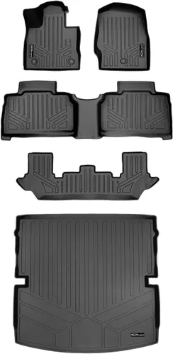 Miniatura 17 de SMARTLINER Alfombrilla de suelo para maletero de carga para todo tipo de clima para Ford Explorer 2002-2010