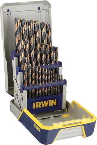 Miniatura 5 de IRWIN Tools 1881322 Impact Performance Series Broca de óxido negro de punta dividida de 135 grados, 10