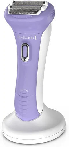 Miniatura 10 de Depiladora eléctrica recargable Remington WDF5030 para dama, para depilación en seco y sobre la piel húmeda, color morado y blanco, Púrpura/Blanco