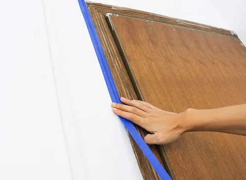 Miniatura 5 de BOMEI PACK 10 cintas azules para pintores, 5.5 mil, 3/4 pulgadas, 55 años, sin residuos, cinta adhesiva para pintura de pared con líneas afiladas