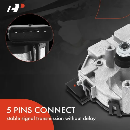 Miniatura 5 de A-Premium Motor del limpiaparabrisas delantero compatible con Hyundai Elantra 2009-2011, Elantra GT 2013, Santa Fe 2013-2018, Santa Fe XL 2019 y Kia