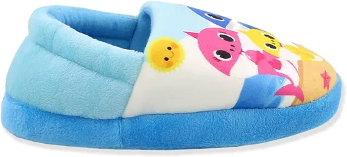 Miniatura 5 de Baby Shark Pantuflas Aline de felpa para niños pequeños