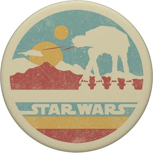 Miniatura 3 de Star Wars AT-AT Retro Mountain Range PopSockets PopGrip: agarre intercambiable para teléfonos y tabletas