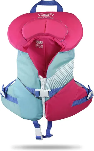 Stohlquist Chaleco salvavidas para niños, aprobado por la Guardia Costera de Estados Unidos, chaleco salvavidas tipo III (30-50 libras) para niños y