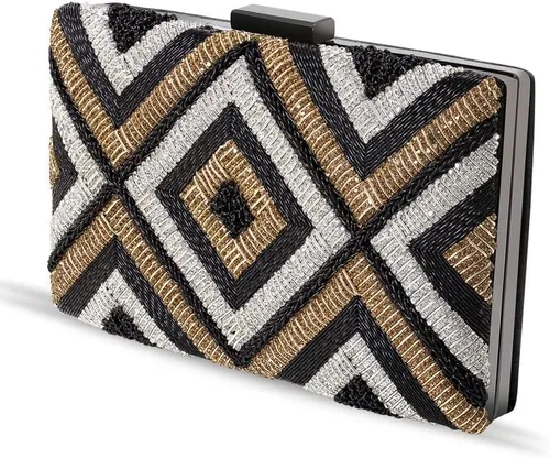 Miniatura 4 de Aheli Bolsos de mano indios para mujer, bolsos de noche hechos a mano para boda, fiesta nupcial