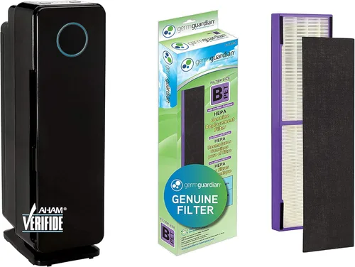 Germ Guardian - Purificador de aire con filtro HEPA verdadero, desinfectante de luz UV, elimina gérmenes, purificador de aire para el hogar