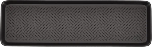 Miniatura 2 de Matace Bandeja grande para botas, negro, 16x55 in, caucho, rectangular