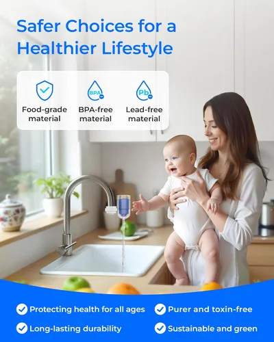 Miniatura 4 de Reemplazo de filtro Waterdrop para todos los sistemas de filtración de grifo PUR®, PUR®Plus, filtro de agua para grifo Pur® RF-9999®, certificado