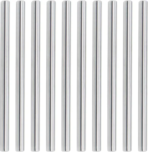 10 clavijas de 0.197 in de diámetro x 2.362 in de longitud 304 de acero inoxidable 304 clavijas de soporte de barra de metal elementos usados en el