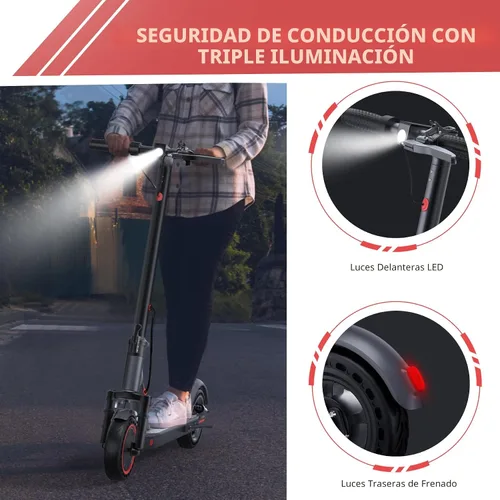 Miniatura 3 de MAXSHOT Electric Scooter for Adults, 8.5/14" Tires, 19/22Mph, 350W/500W Motor, 16-28 Miles Range, Folding E-Scooter with Dual Suspension,APP Control