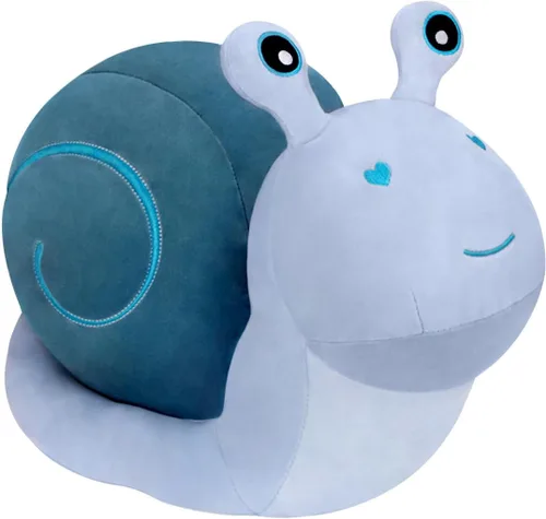 Almohada de Peluche de Caracol Juguete Lindo Animal de Peluche Caracol Peluche Kawaii Decoración Suave Muñecos de Peluche Regalos para Adultos Niños