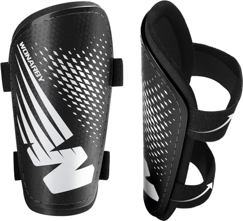 Shin Guards Soccer Youth Kids - Shin Guard for Boys Girls Teenagers Toddler 2-18 Years Old - Football Shin Pads Protection Equipment with Adjustable