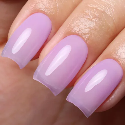 Miniatura 42 de Ozzeal Esmalte de uñas en gel, 1 unidad de 0.5 onzas líquidas, color gris claro, para otoño e invierno, secado con LED, UV, esmalte de uñas de gel