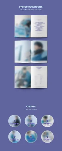 Miniatura 3 de Fantagio Music ASTRO - Drive to the Starry Road [Drive ver.] 3er álbum+Póster plegado+Juego de tarjetas fotográficas adicionales/K-POP sellado 8.661