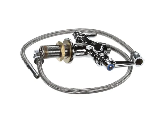Miniatura 4 de T&S Brass B-0200-LN - Grifo doble para despensa, cromado