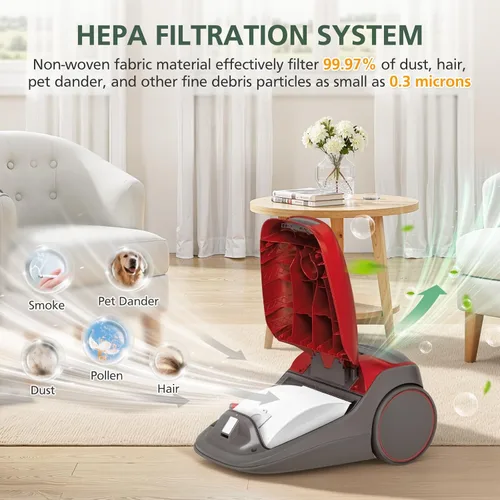 Miniatura 4 de Paquete de 10 bolsas de vacío HEPA tipo Q/C 53292 para aspiradora Kenmore 53292 81214, 81414, 81714, 21814, BC2005, BC3005, 81615, BC7005