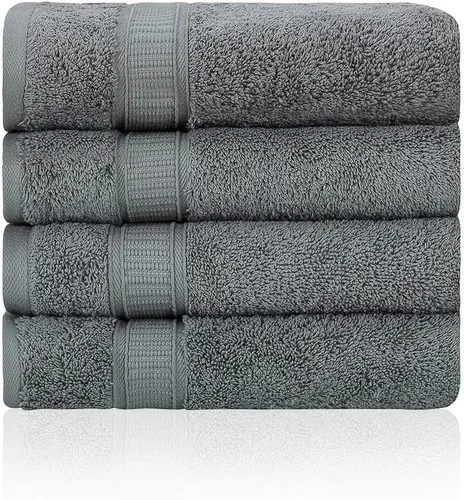 Miniatura 72 de LA HAMMAM - Paquete de 6 toallas de mano de 16 x 28 pulgadas de algodón turco para baño, cara, hotel, gimnasio y spa Extra suave al tacto, secado