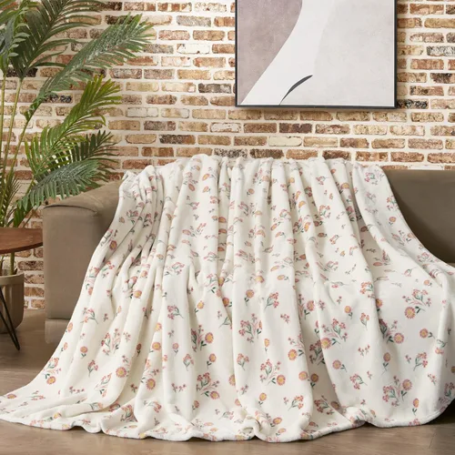 Miniatura 28 de Lucky Brand Camper Plaid Verde Oliva 50"x70" Manta de Felpa Acogedora - Manta de Microfibra Premium para Comodidad y Estilo Lujosos