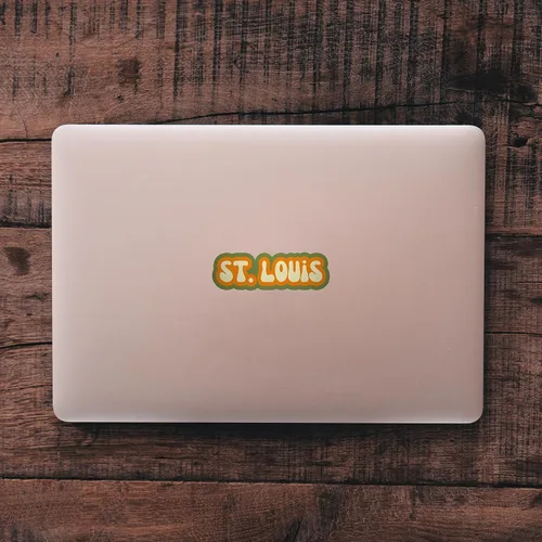 Miniatura 3 de St. Louis - Adhesivo de viaje, varios colores, vinilo para botella de agua para laptop, Lugares en los que he estado, calcomanía de equipaje