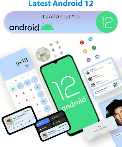 Miniatura 6 de Ulefone Teléfonos celulares desbloqueados, Note 14 Android 12 teléfonos inteligentes desbloqueados, batería masiva de 4500 mAh, 7 GB + 16 GB