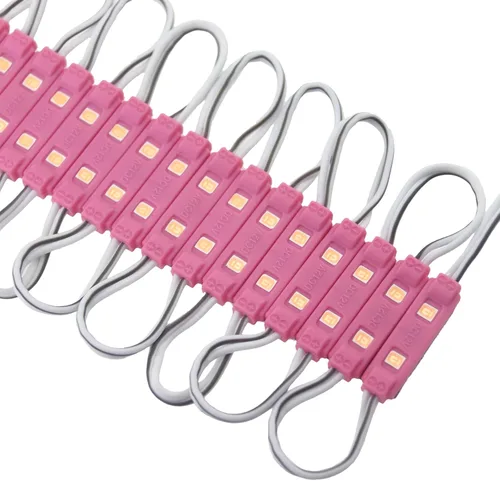 Miniatura 7 de Super Bright 200pcs Mini 2835 2 LED módulo DC12V impermeable luz decorativa para letreros de letras publicitarias con cinta adhesiva trasera (blanco)