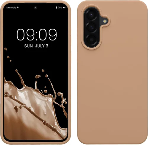 Miniatura 20 de kwmobile Funda compatible con Samsung Galaxy A32 5G - Funda de silicona TPU con acabado suave - Rosa impresionante