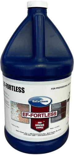 EaCo Chem EF-Fortless - Elimina la eflorescencia en polvo y la neblina, limpia ladrillos, bloques y mortero, sin decoloración, evita el retorno de
