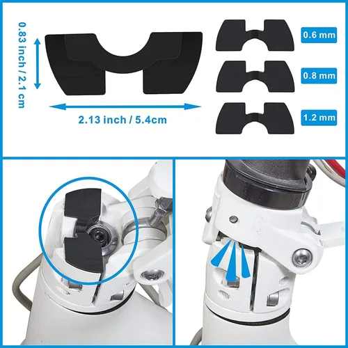 Miniatura 4 de Guardabarros trasero para scooter, soporte de repuesto para guardabarros, compatible con Xiaomi 1S / M365 / Pro