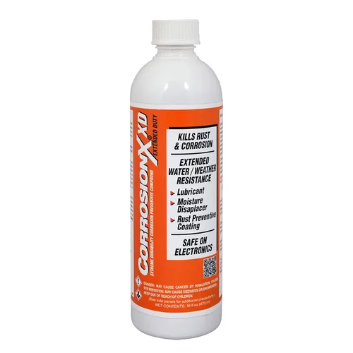 Miniatura 9 de CorrosionX Extended Duty, lubricante industrial y preventivo de corrosión, protección duradera contra el óxido y la sal, resistente a la intemperie