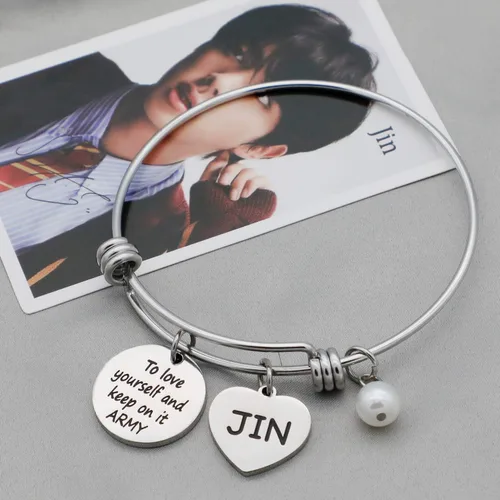 Miniatura 4 de G-Ahora Kpop Army Bracelet Kpop Bangtan Boys Jewelry JIMIN JK JIN RM SUGA JHOPE V Bracelet Best Gift for The Army