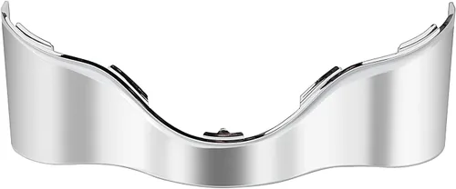 Carenado de falda inferior de murciélago exterior para Harley Touring Electra Glide Street Glide Ultra Limited FLHX FHLT FLH 2014-2023, cromo Cromado