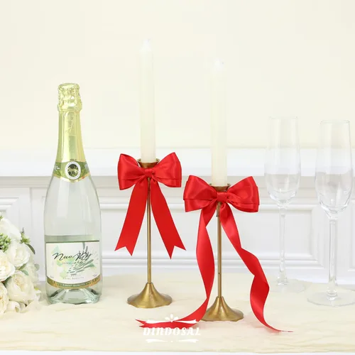 Miniatura 5 de Cinta de satén roja de doble cara, 1 pulgada x 25 yardas, rollo individual para envolver regalos, lazos, manualidades y decoración de bodas Rojo