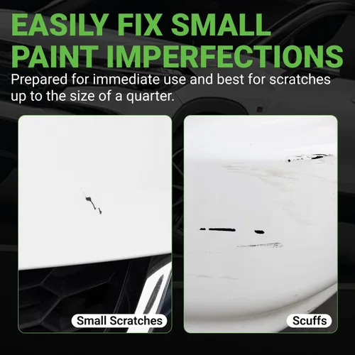 Miniatura 7 de TouchUpDirect - Kit de pinceles para retoque y reparación de arañazos de pintura de automóvil, conciencia exacta con la pintura color gris 6X3 Lunar
