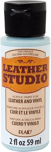 Miniatura 12 de Leather Studio 71411 pintura para piel de color blanco, 2 onzas