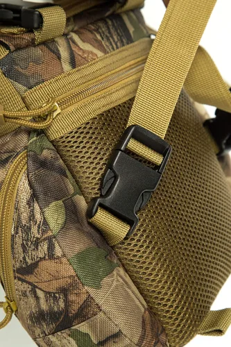 Miniatura 7 de Estuche de arnés binocular para cámaras Binos Óptica Telémetro Gear, Camouflaje, Talla única, Paquete de pecho