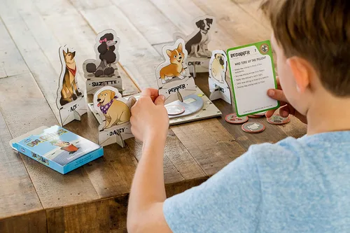 Miniatura 4 de ThinkFun Dog Crimes Juego de Lógica – Rompecabezas Atractivo para Niños y Adultos Divertido Tema de Detective Desarrollador de Habilidades