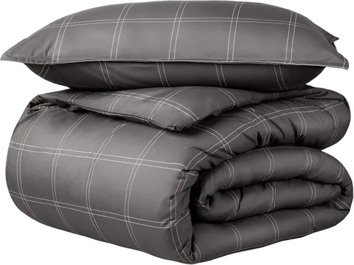Miniatura 47 de Bare Home - Funda de edredón de ropa de cama extra larga - Colección premium de 1800 hilos súper suave - Funda de edredón ligera y fresca - Ropa