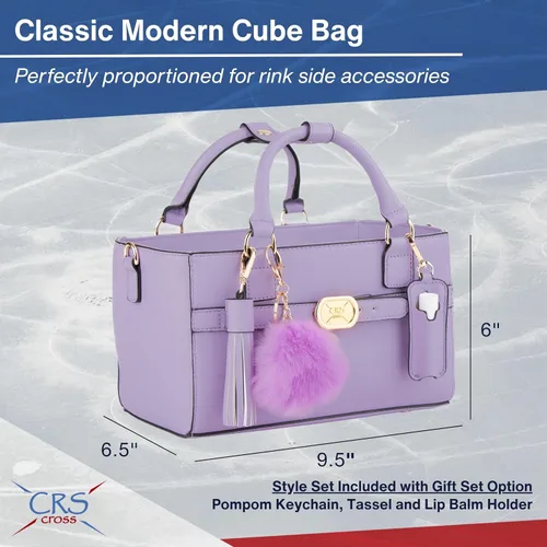 Miniatura 92 de CRS Cross Rink Side Tote. Ice Skating Accessory Bag-Figure Skating, Roller, Inline Skaters, Dance, Cheer.Organizes Guards Water Bottle Phone