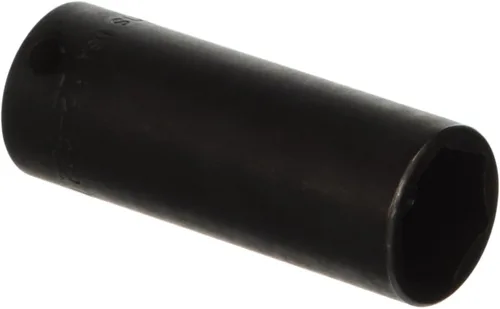 Miniatura 4 de Williams JHW12M-607 SUPERTORQUE - Enchufe de 6 puntos de impacto profundo de 3/8 pulgadas, tamaño de 0.276 in, acabado industrial negro, diseñado