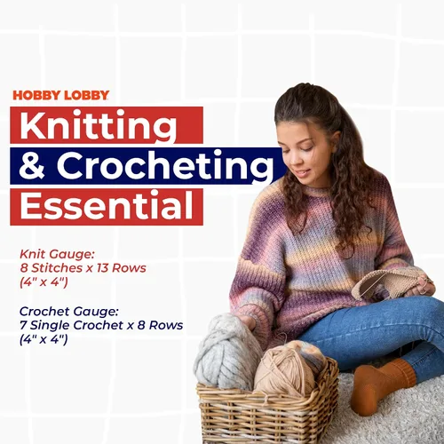 Miniatura 2 de Hilo Yarn Bee súper voluminoso para crochet y tejer – Rollo suave – 92,4 metros de hilo 100% poliéster para crochet, mantas, sombreros y más