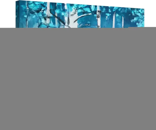 Miniatura 75 de Startonight Lienzo decorativo abstracto para pared, pintura del árbol de la vida amarillo, impresión grande estirada, moderna para dormitorio o sala