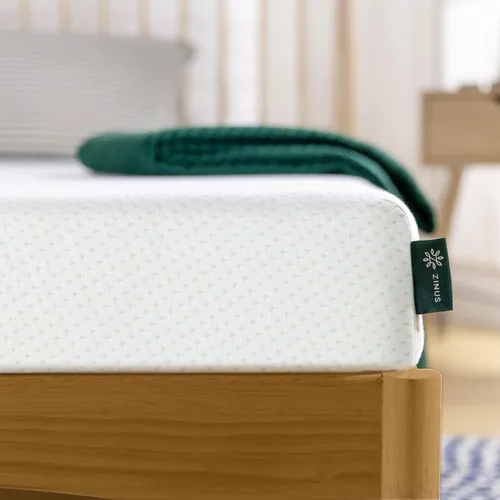Miniatura 6 de Colchón viscoelástico, Zinus, de 5 pulgadas, para litera / cama nido / diván, Espuma, Caqui