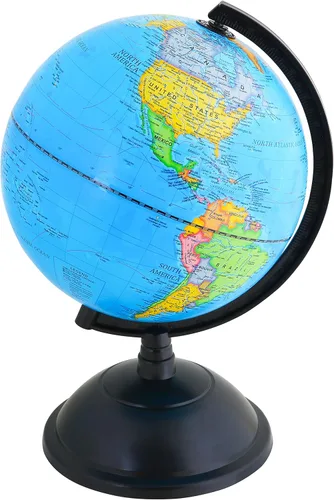 Miniatura 12 de Globo Antiguo Diámetro 5.5 pulgadas / 14cm - Educativo/Geográfico - Mapa en Inglés 5.5" Antiguo